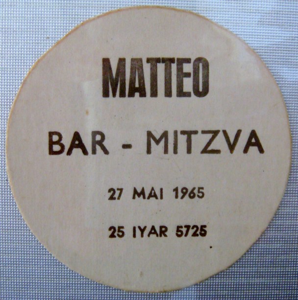 Matteo Coné Bar Mitzvah